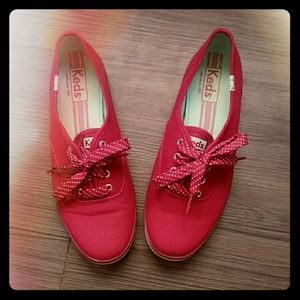 Keds Champion oxford, burgundy, tennis shoe